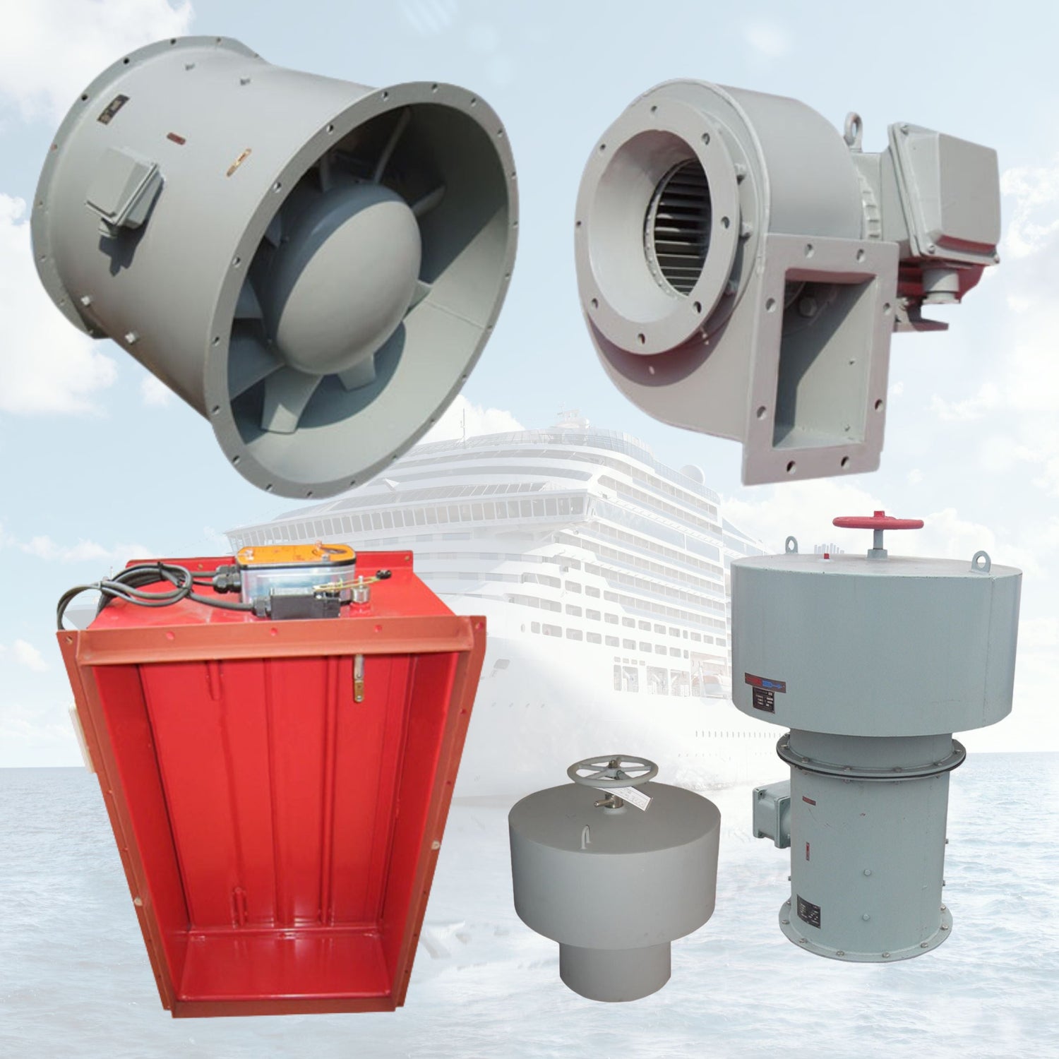 Equipos de Ventilación Marina